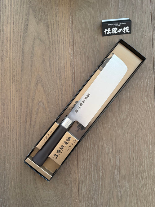 Nōshū Masamune Nakiri knife — Japanese vegetable knife, made in Seki, Japan