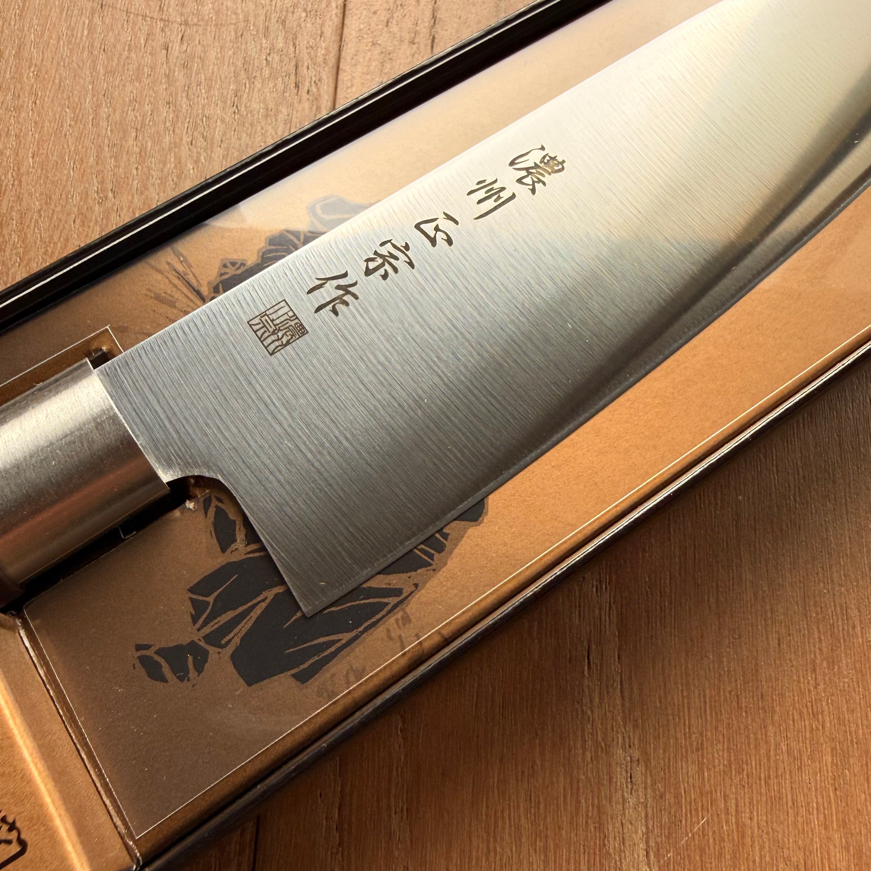 Nōshū Masamune Santoku and Sashimi knife set — Japanese kitchen knives
