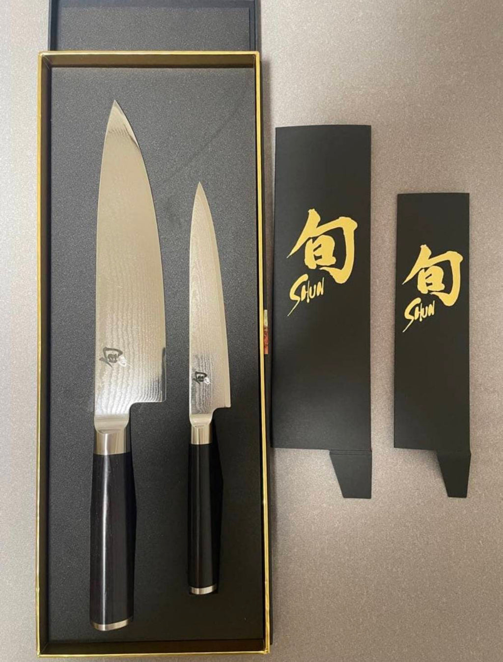 Shun Classic 2-Piece Japanese knife set — chef's knife and paring knife by KAI