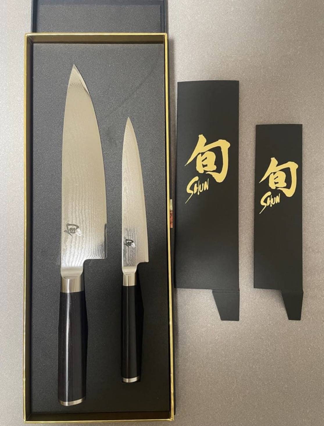 Shun Classic 2-Piece Japanese knife set — chef's knife and paring knife by KAI